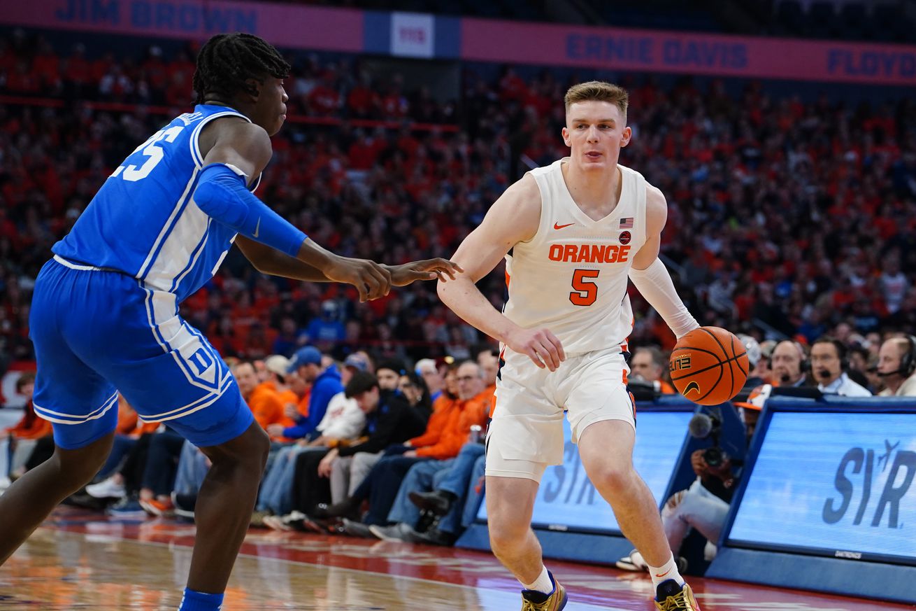 COLLEGE BASKETBALL: FEB 18 Duke at Syracuse