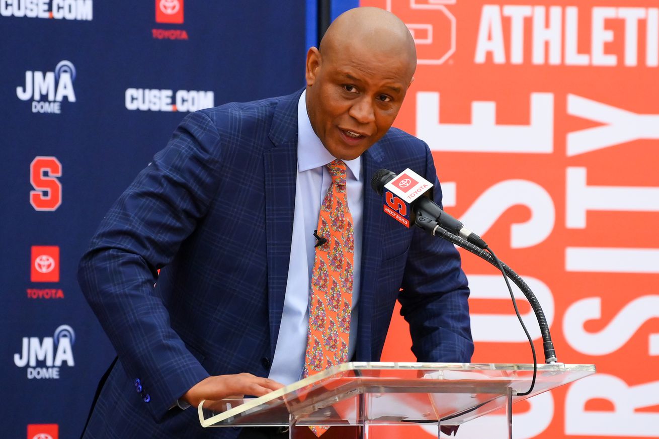NCAA Basketball: Syracuse Head Coach Introductory Press Conference