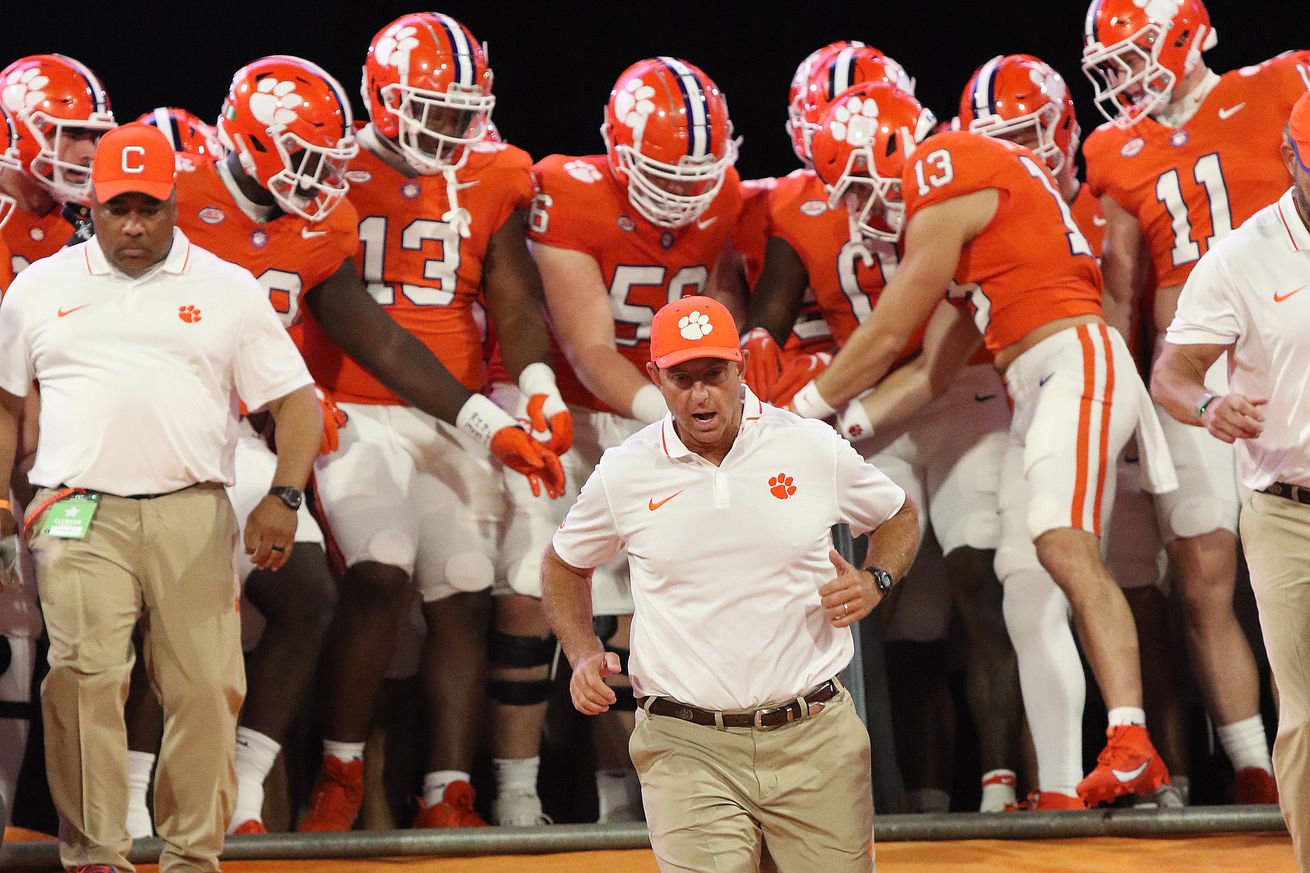 COLLEGE FOOTBALL: SEP 16 Florida Atlantic at Clemson