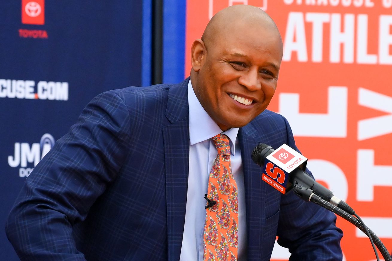 NCAA Basketball: Syracuse Head Coach Introductory Press Conference