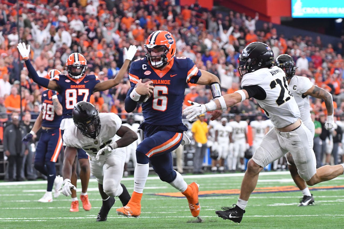 NCAA Football: Army at Syracuse