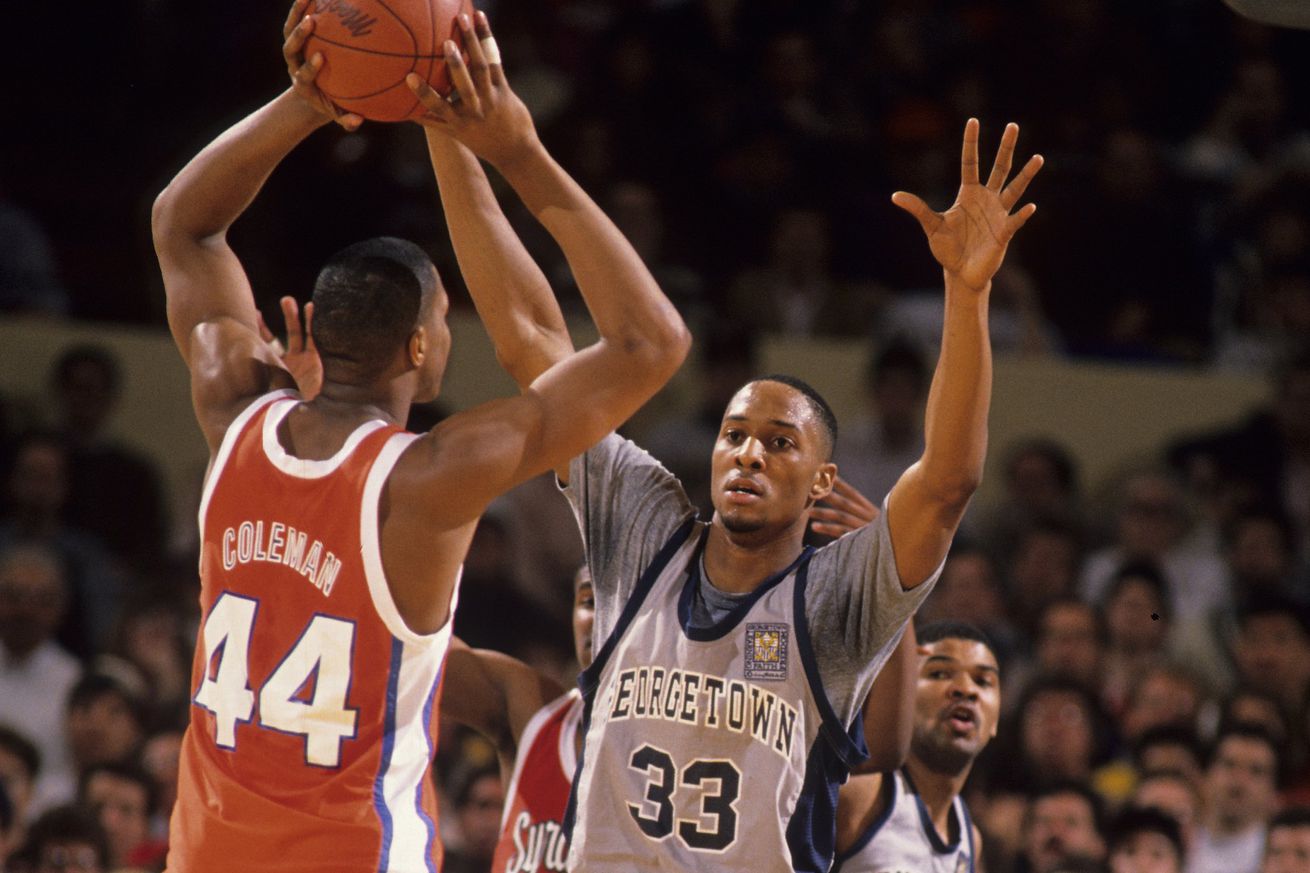 Georgetown University Alonzo Mourning, 1989 Big East Tournament Final