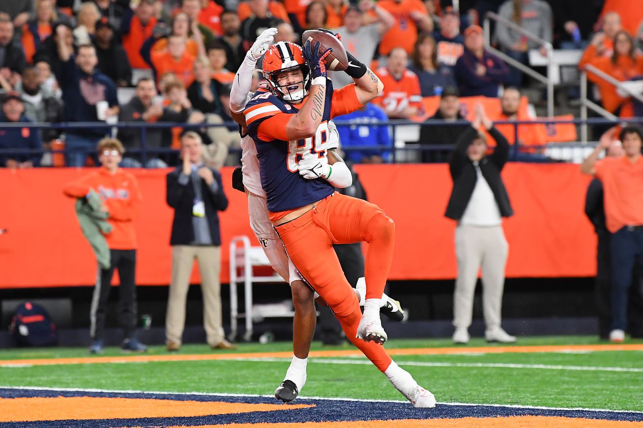 NCAA Football: Wake Forest at Syracuse