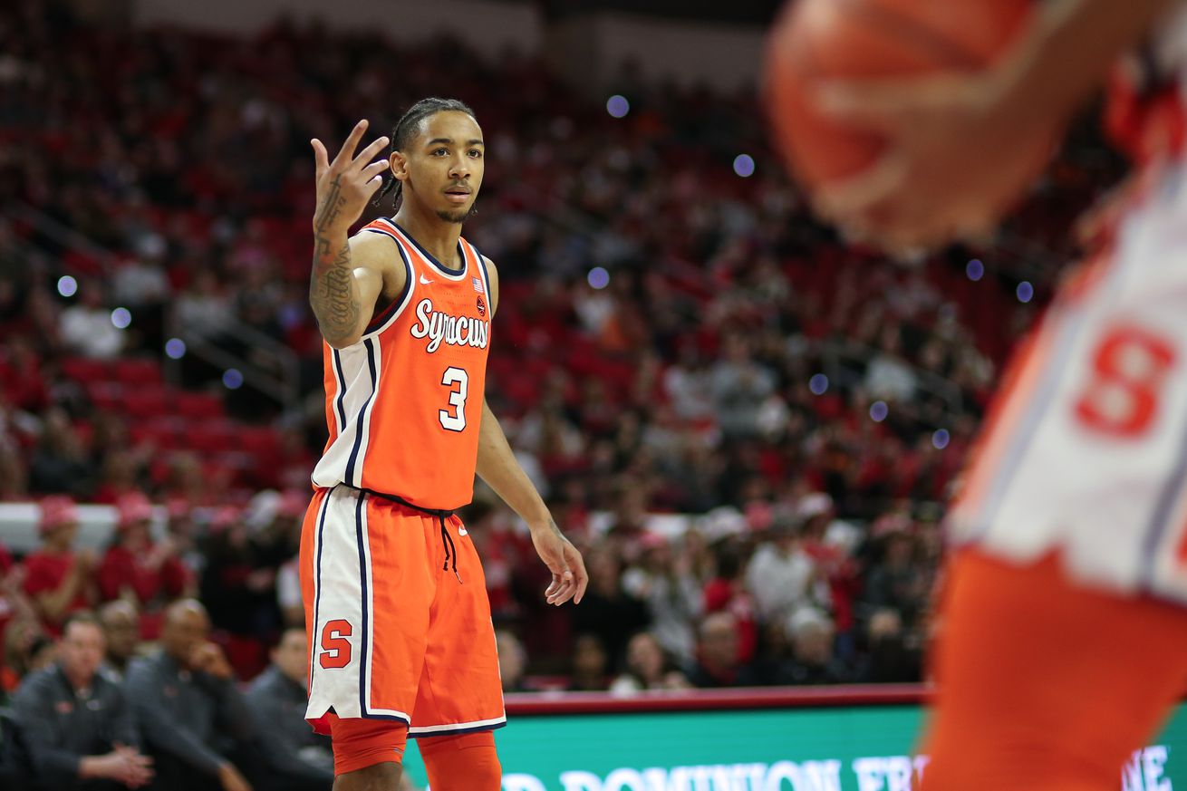 COLLEGE BASKETBALL: FEB 20 Syracuse at NC State