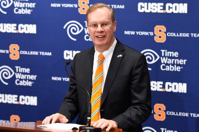 Syracuse Introduce John Wildhack As Director Of Athletics