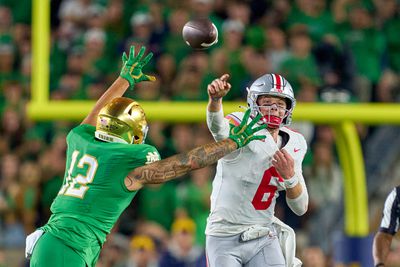 COLLEGE FOOTBALL: SEP 23 Ohio State at Notre Dame