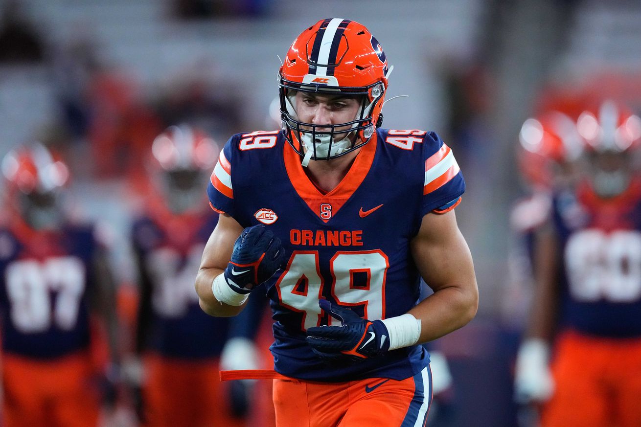 NCAA Football: Virginia at Syracuse