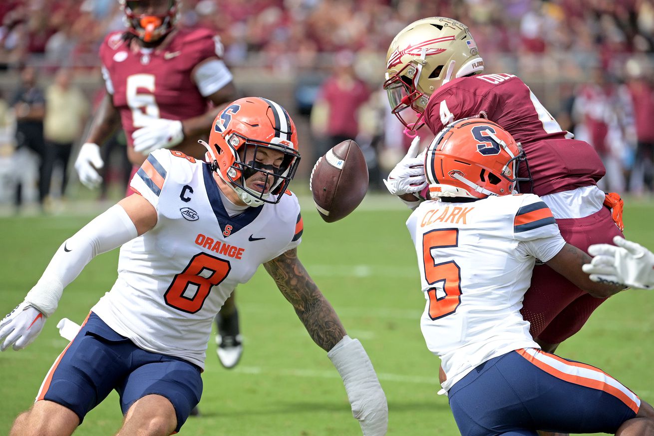 NCAA Football: Syracuse at Florida State