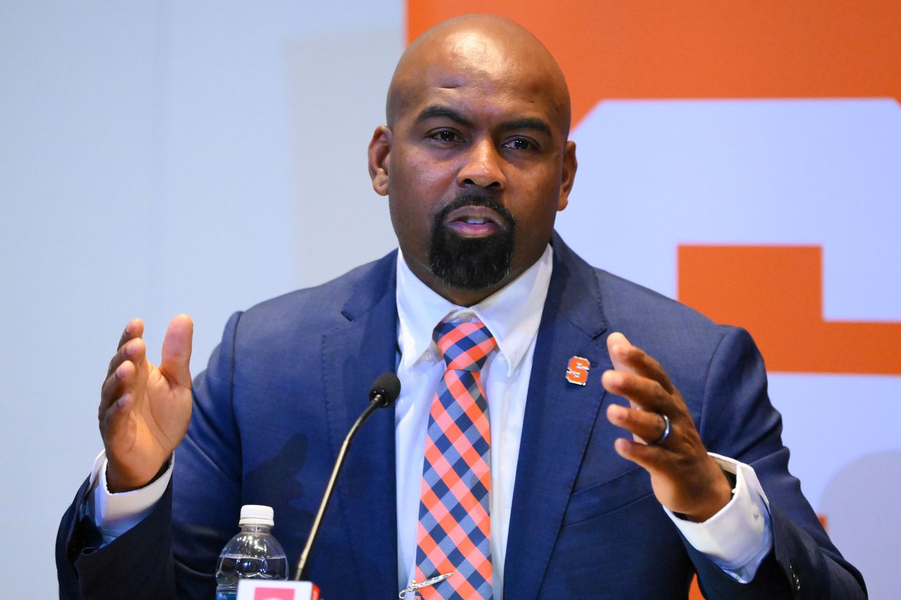 NCAA Football: Syracuse Press Conference