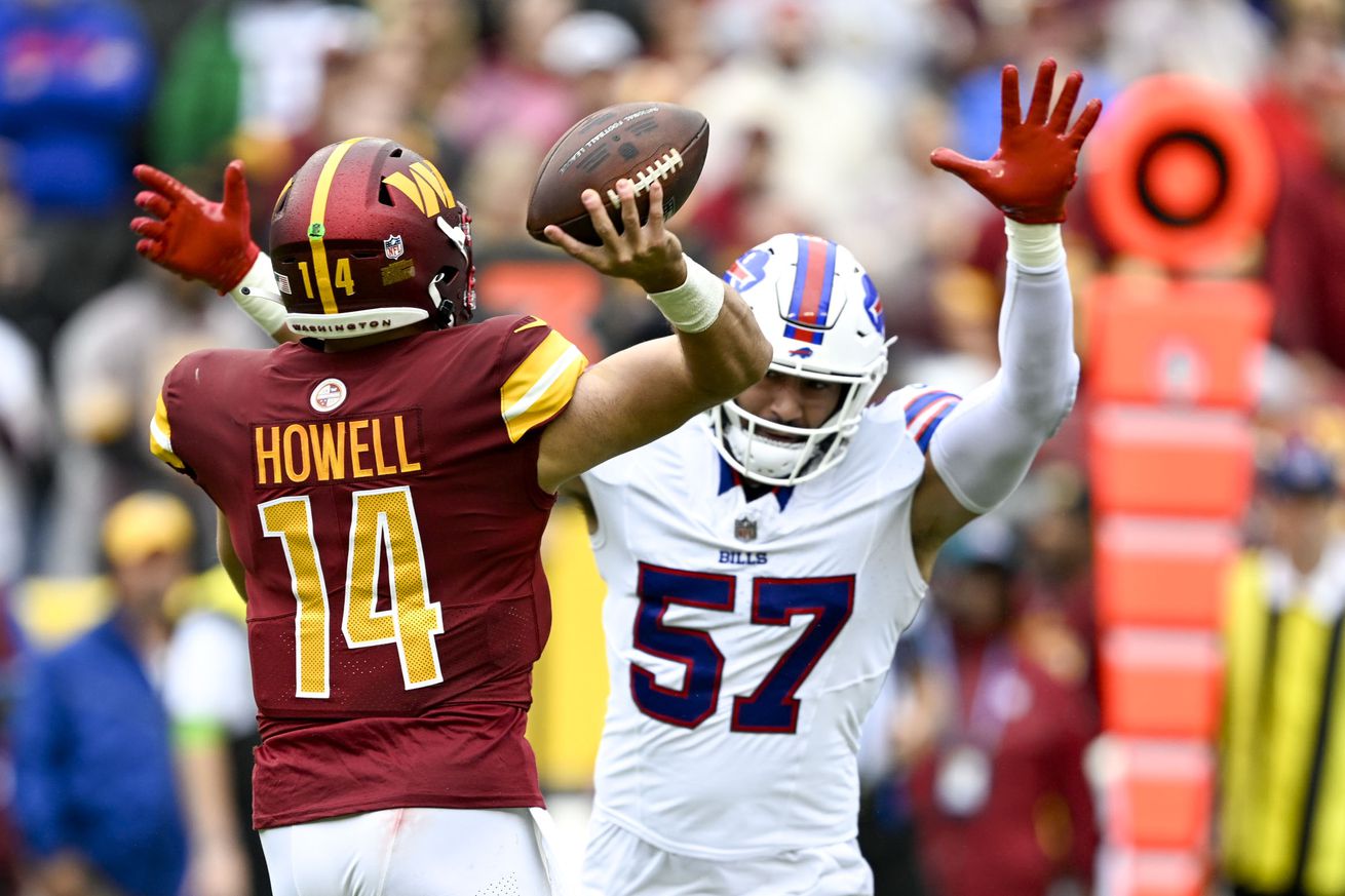 NFL-Buffalo Bills at Washington Commanders