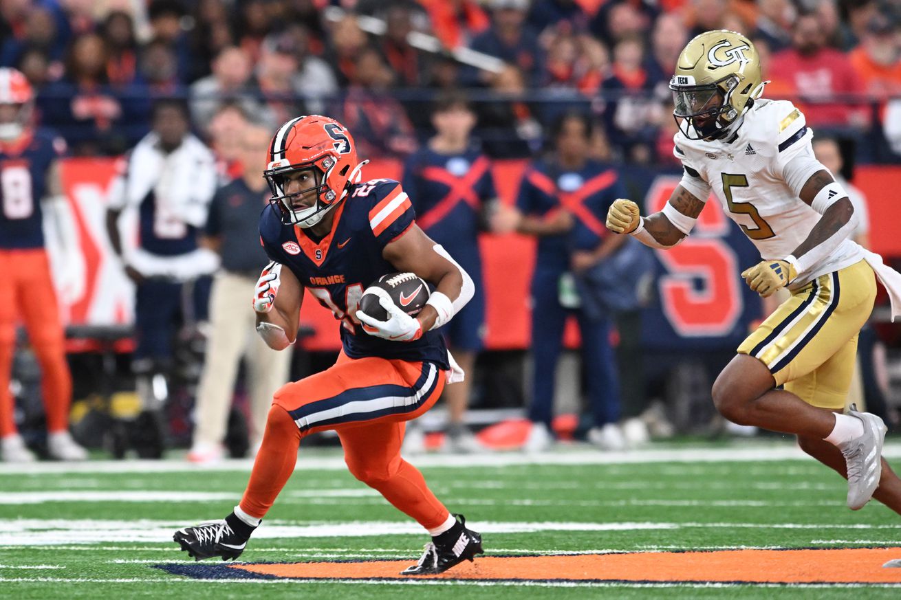 NCAA Football: Georgia Tech at Syracuse