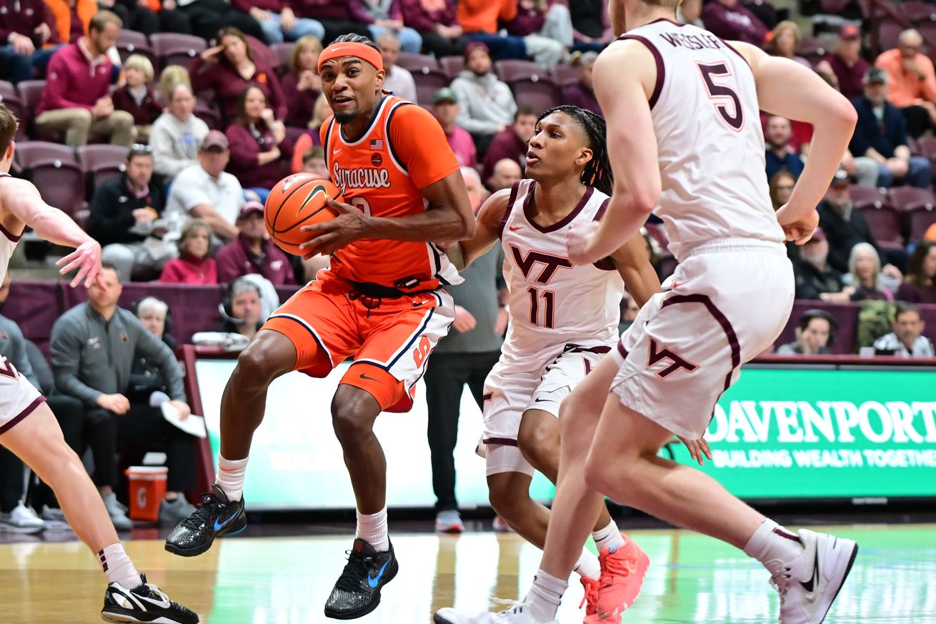 NCAA Basketball: Syracuse at Virginia Tech