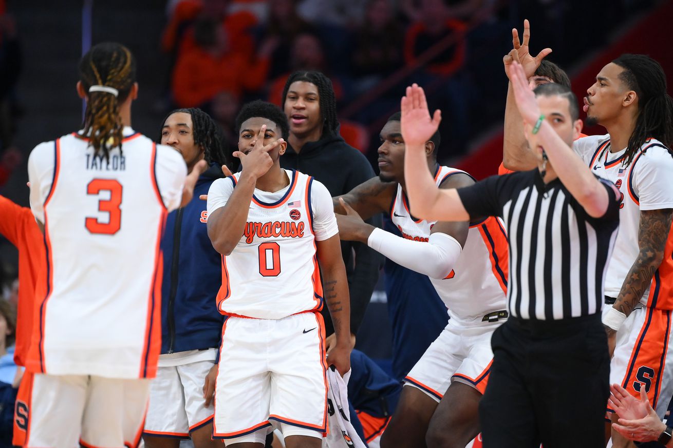 NCAA Basketball: Virginia at Syracuse