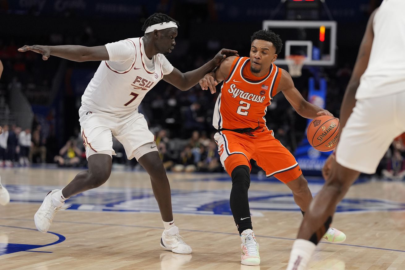 NCAA Basketball: ACC Conference Tournament First Round - Florida State vs Syracuse