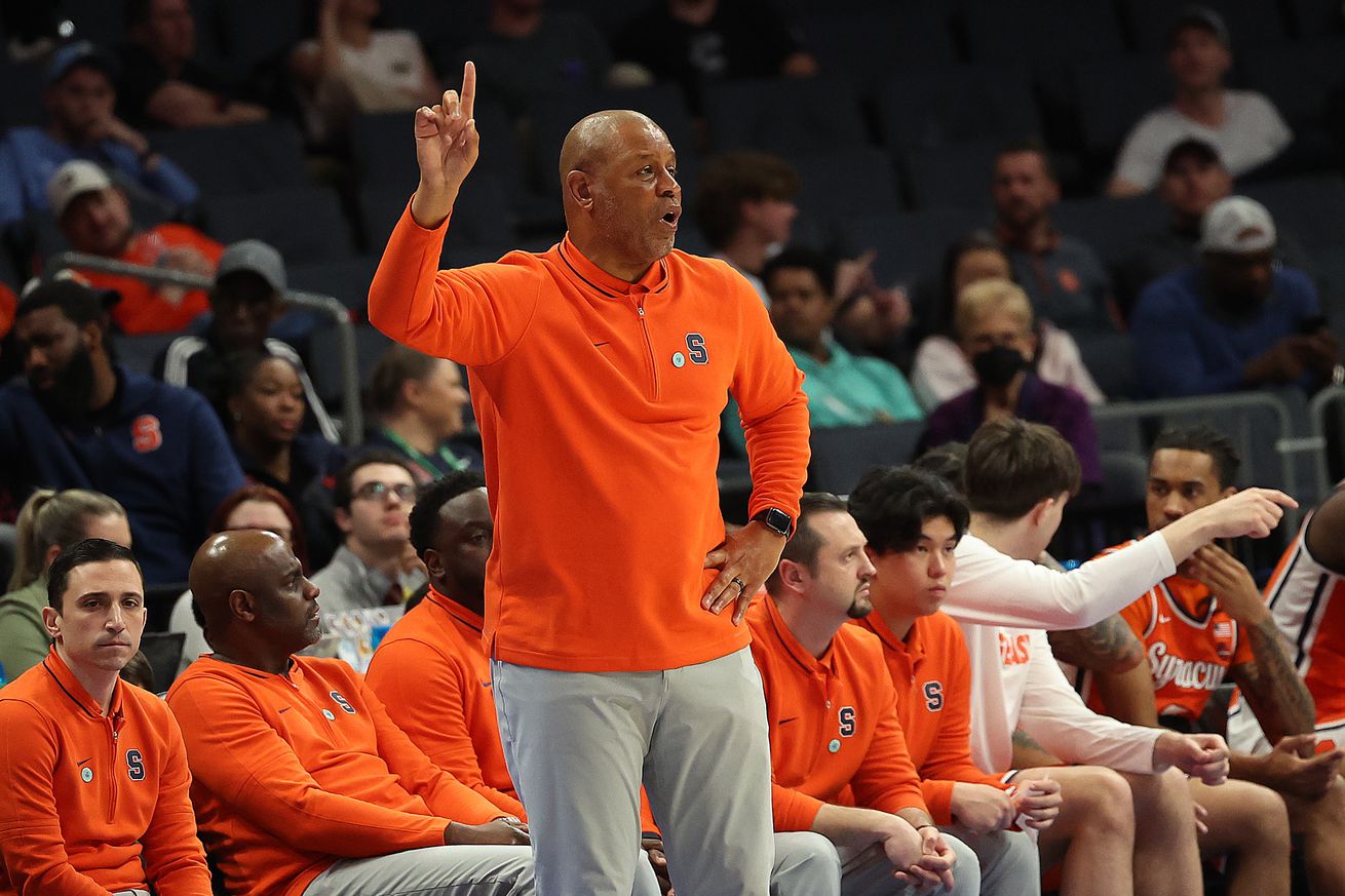 COLLEGE BASKETBALL: MAR 12 ACC Tournament Syracuse vs SMU