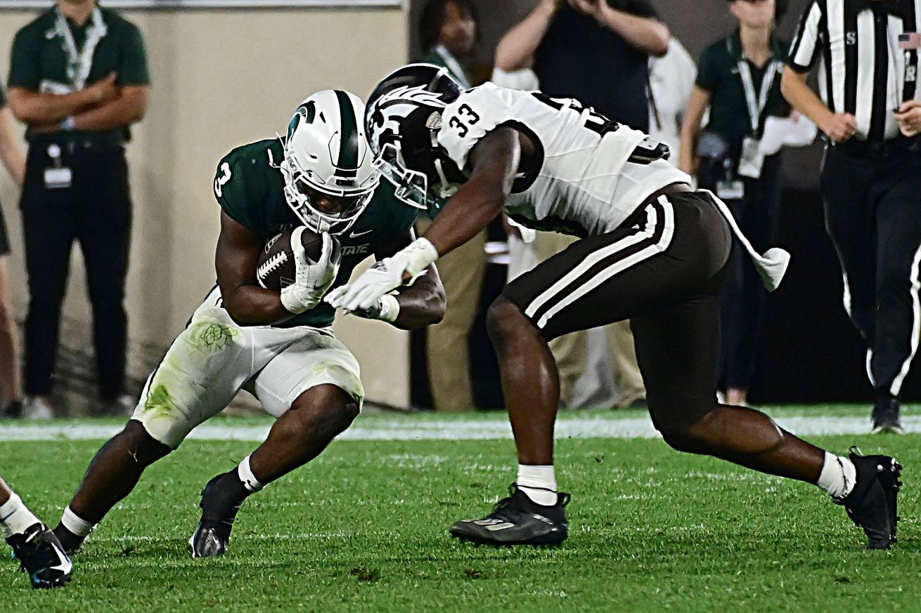 NCAA Football: Western Michigan at Michigan State