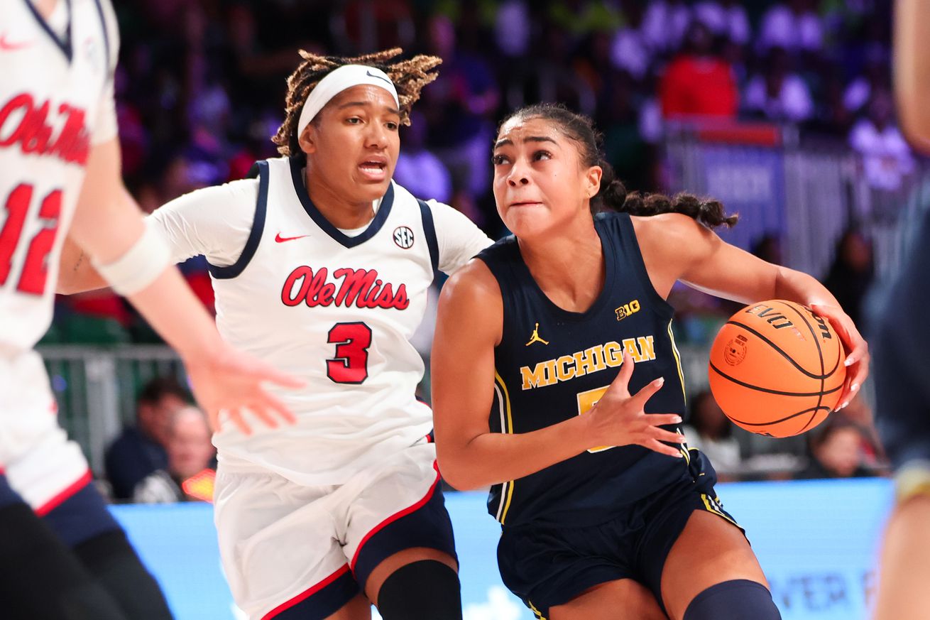 NCAA Womens Basketball: Battle 4 Atlantis Championship-Michigan vs Mississippi