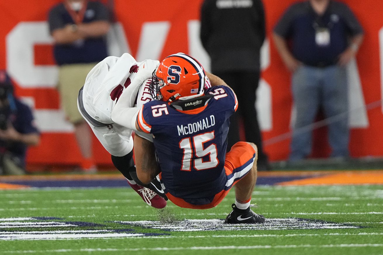 COLLEGE FOOTBALL: SEP 20 Stanford at Syracuse