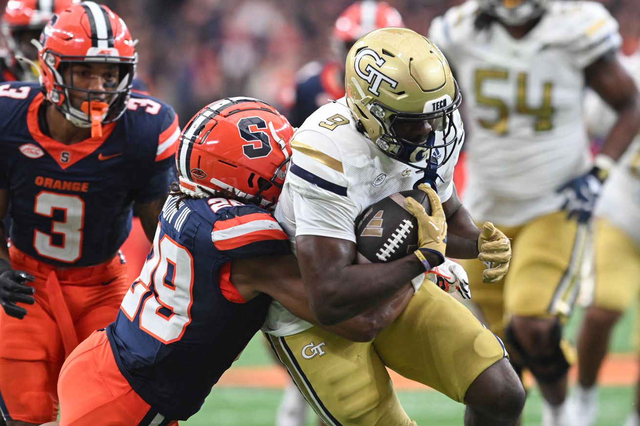 NCAA Football: Georgia Tech at Syracuse