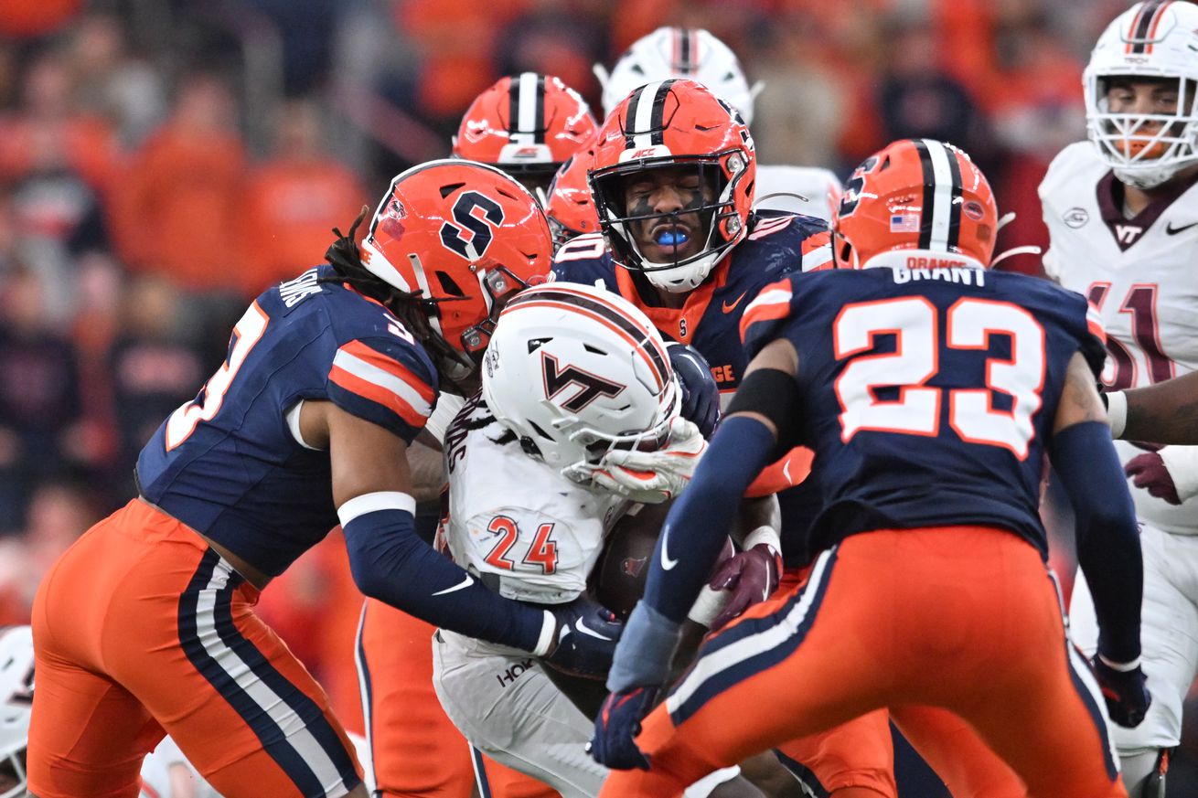 NCAA Football: Virginia Tech at Syracuse