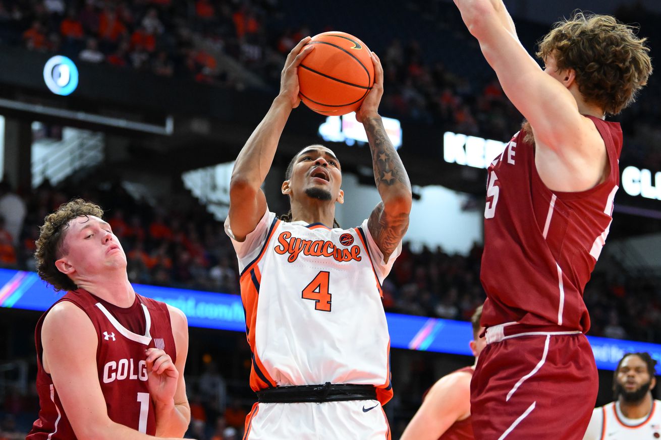 NCAA Basketball: Colgate at Syracuse