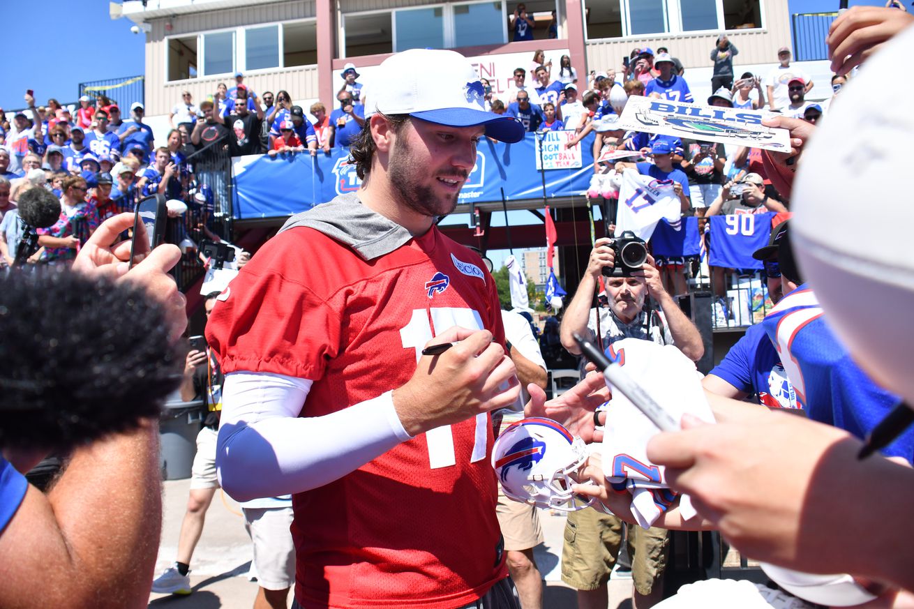 NFL: Buffalo Bills Training Camp