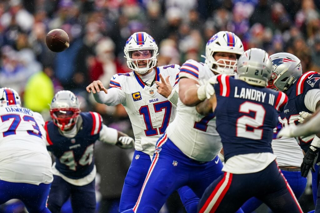 Josh Allen Week 16 NFL Power Rankings